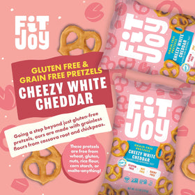 FitJoy allergen-friendly snack bag on display for shoppers
