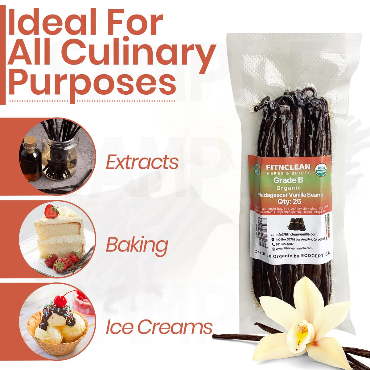 FITNCLEAN farm-to-shelf sourcing: Malagasy farmers receive fair prices and quality pods.