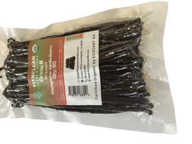 FITNCLEAN Madagascar vanilla beans pods 50: ideal for rich homemade extract.