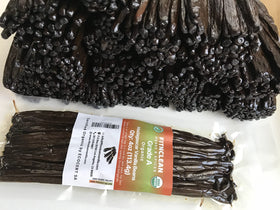 FITNCLEAN Madagascar vanilla beans 6-8 inch pods for premium baking.