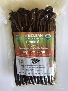 Grade A vanilla beans delivering rich, fragrant flavor in recipes.