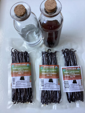 Fitnclean vanilla paste-use setup for traditional flavoring tasks.
