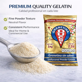Five Brothers Gelatin Powder consistent texture supports batch cooking and service-friendly prep.