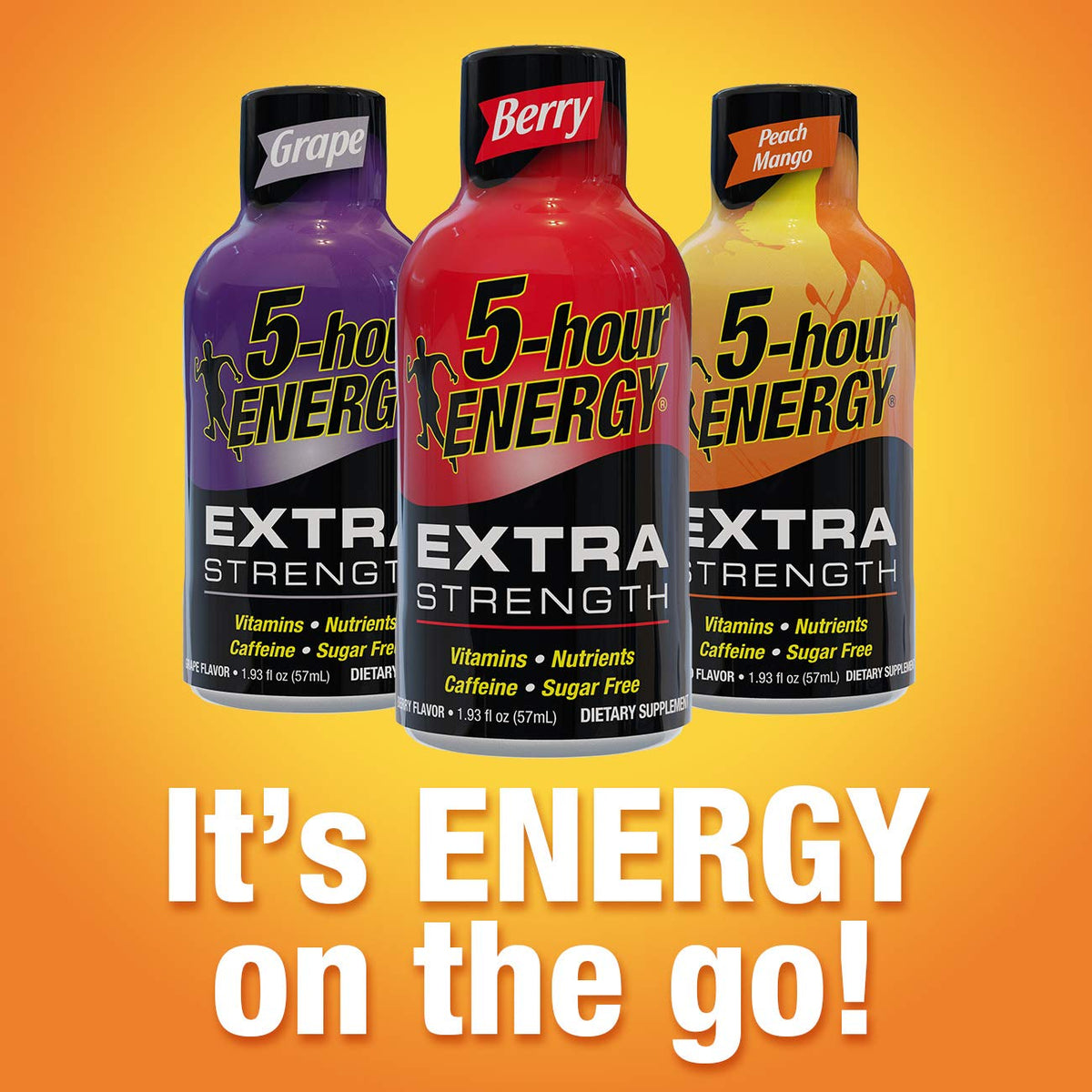 Five-hour Energy Watermelon Shot being poured signals fast energy delivery.