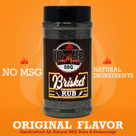 Five Star Seasonings brisket rub on grilled meat boosts smoky BBQ flavor.
