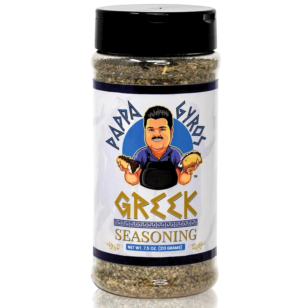 Five Star Seasonings Pappa Gyros all-purpose seasoning bottle for versatile Greek-inspired meals.