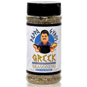 Five Star Seasonings Pappa Gyros all-purpose seasoning bottle for versatile Greek-inspired meals.