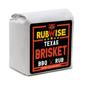 Five Star Seasonings RubWise Texas Brisket Rub bottle pour enhances smoky, savory flavor for brisket