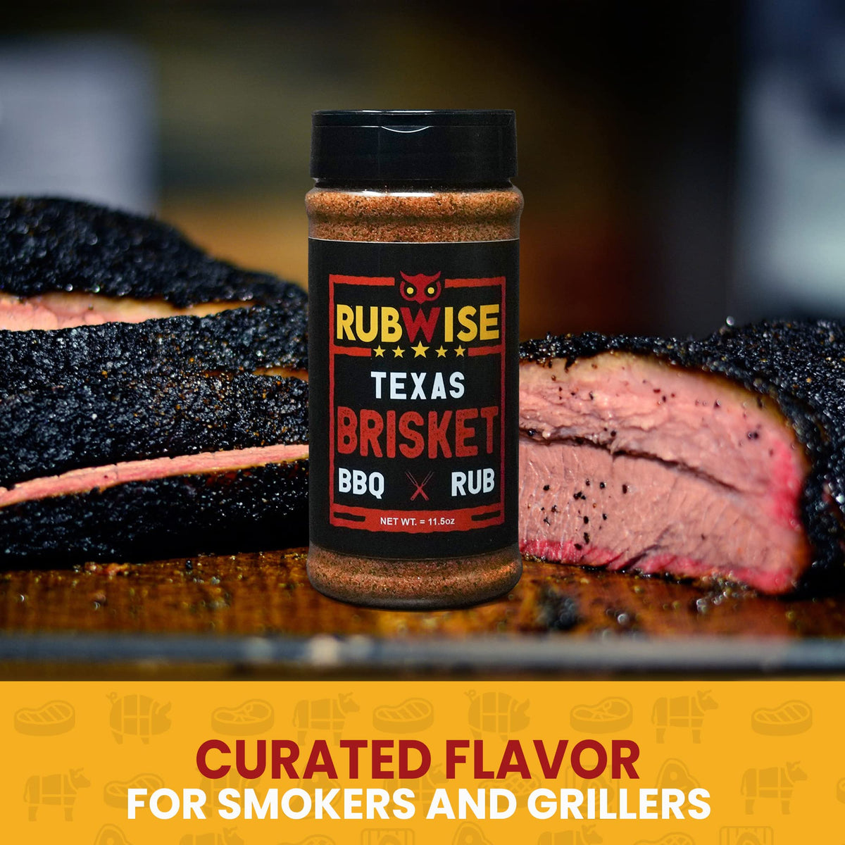 Five Star Seasonings RubWise Texas Brisket Rub chef blend provides authentic Texas-inspired seasoning profile