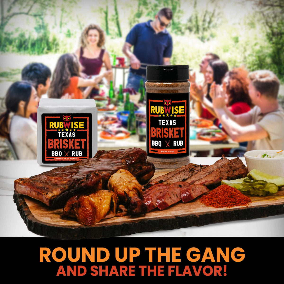 Five Star Seasonings RubWise Texas Brisket Rub grill session-ready for steaks and burgers
