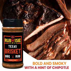 Five Star Seasonings RubWise Texas Brisket Rub seasoning sprinkle delivers balanced salt and sweetness for beef