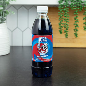 Fizz Creations ICEE Blue Raspberry slushie setup for vibrant drinks and treats