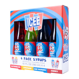 Fizz Creations ICEE shelf stable packaging highlights long lasting flavor.