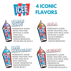 Fizz Creations ICEE cherry bottle delivers nostalgic flavor for at-home desserts.
