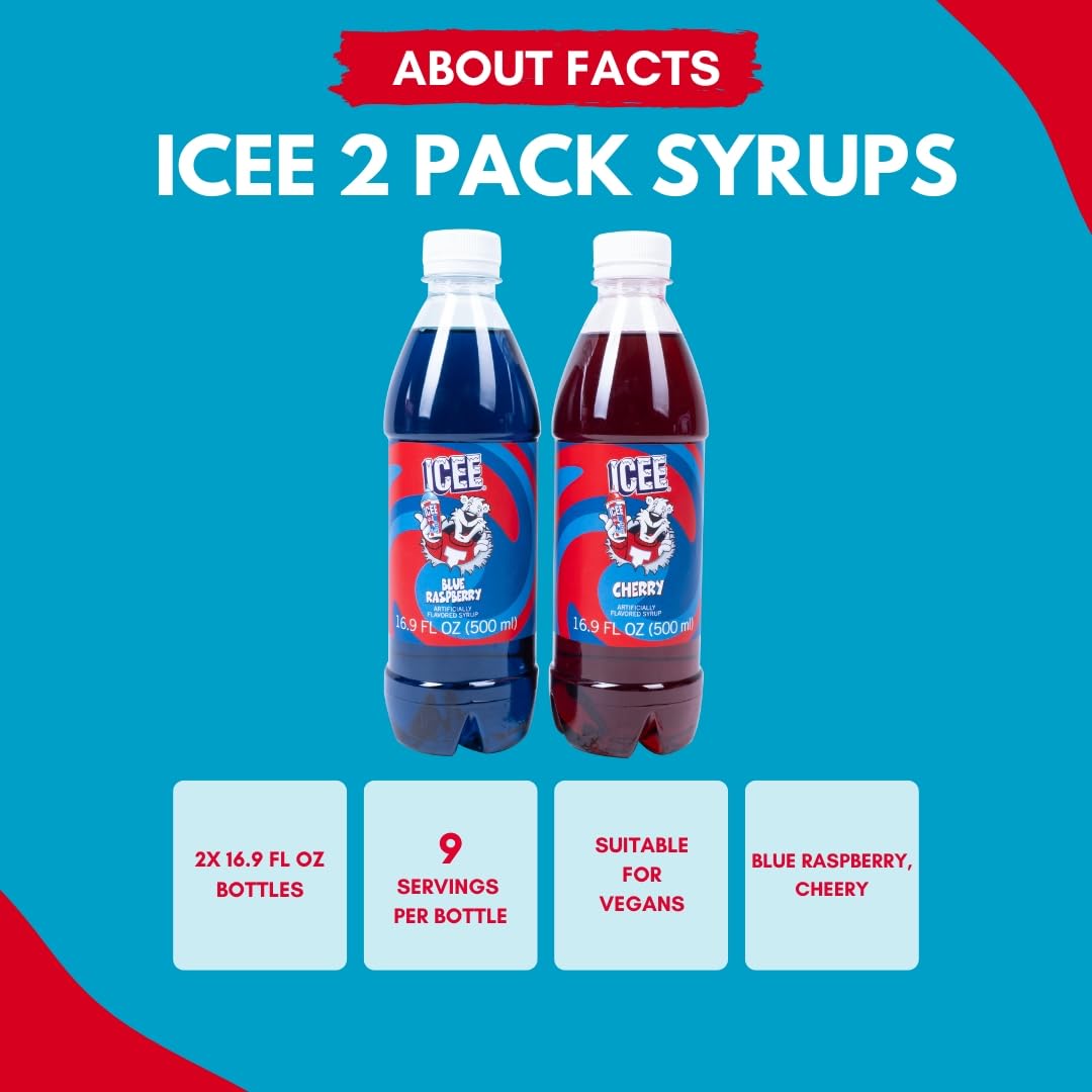 Fizz Creations Icee 2-pack on a shelf for parties