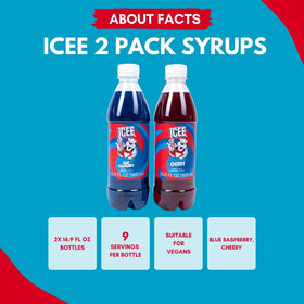 Fizz Creations Icee 2-pack on a shelf for parties
