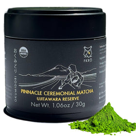 FKRO Pinnacle Reserve ceremonial matcha powder for traditional whisking