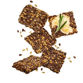 Doctor developed gluten-free snack origin by Flackers.