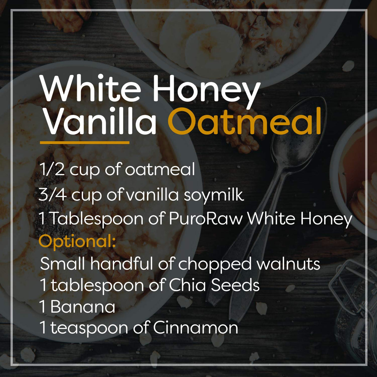 Fladora white honey spoon-dispense image highlights convenient serving and flavor boost.