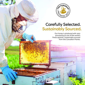 Fladora white honey glaze salmon showing a delicate, versatile sweet glaze for meals.