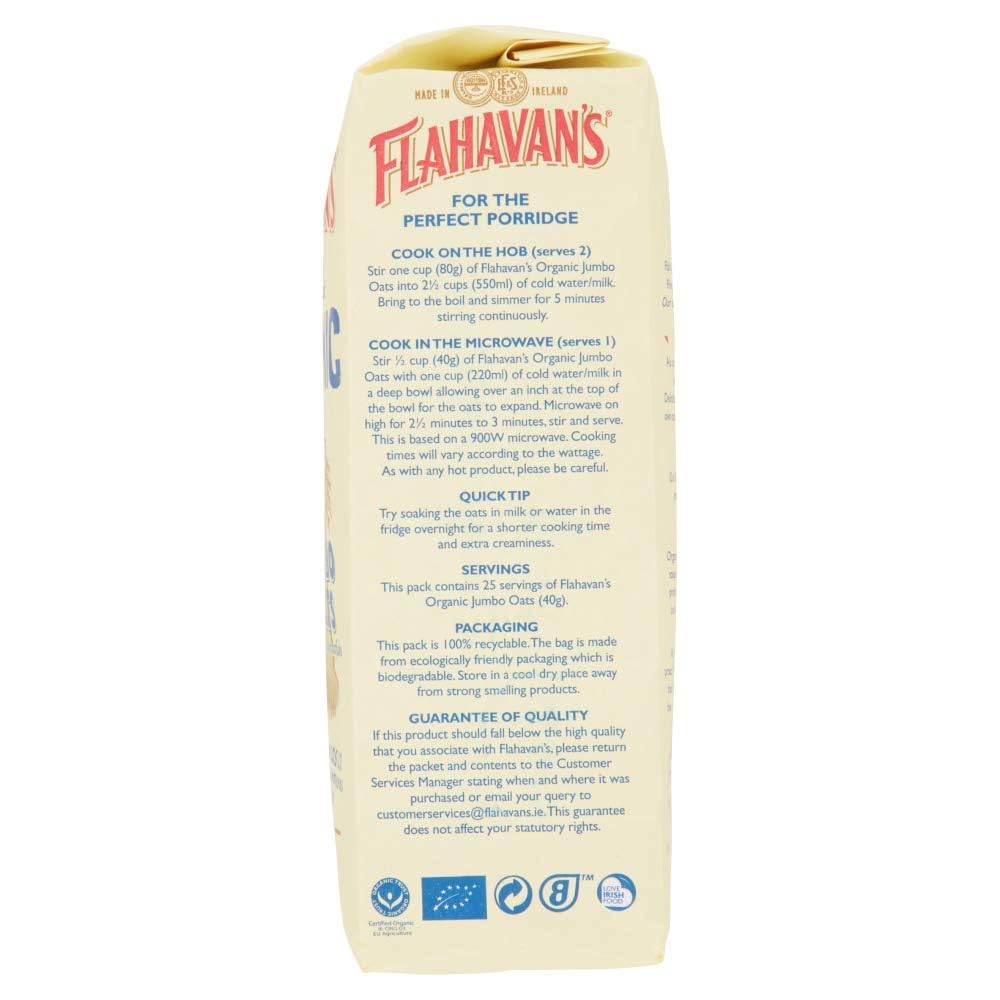 Flahavan's oats used as a versatile baking base for wholesome treats.