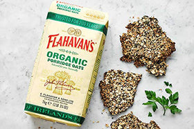 Sustainable Irish farms supply Flahavan's Organic Porridge Oats.