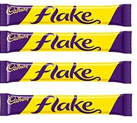 Cadbury Flake individually wrapped bars for convenient sharing.