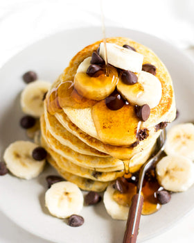 FlapJacked chocolate chip cookies baked with Buttermilk Pancake Mix for a treat