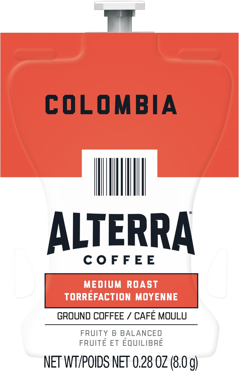 Flavia Alterra Colombia pack view highlighting convenient packaging for home use