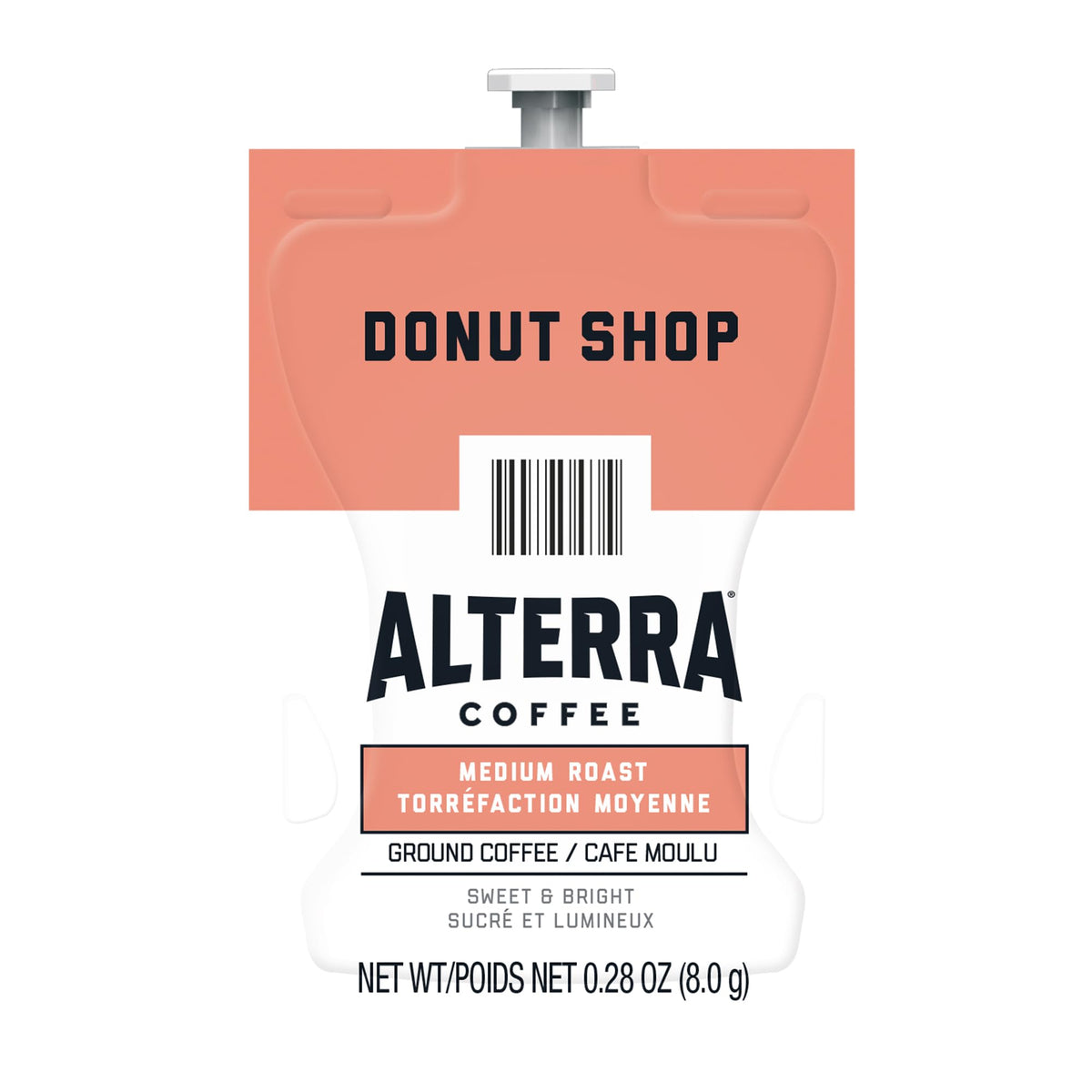 Flavia Alterra Donut Shop Freshpacks case of 100, ideal for steady office coffee supply