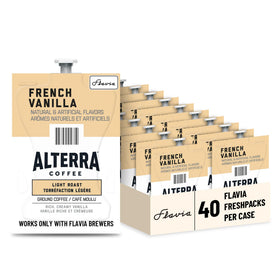 Flavia Alterra French Vanilla Freshpack ready for Flavia brewers.