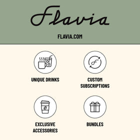 The Flavia Alterra Donut Shop works with Flavia multi-beverage systems for quick single-serve options.