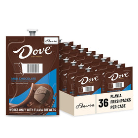 Flavia Cocoa Bliss hot cocoa in 7oz brew delivers rich flavor.