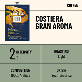 Freshpack cup from Flavia Lavazza Costiera Gran Aroma for a fragrant morning
