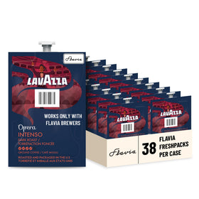 Flavia Lavazza Opera Intenso Freshpack 38-pack for consistent single-serve coffee.