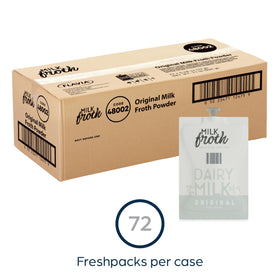 Flavia single cup brewer compatibility highlighted for mess-free, streamlined frothing.