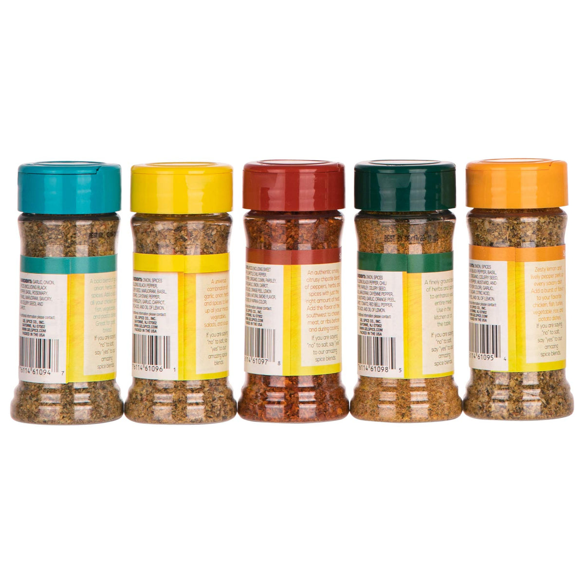 Flavor Mate No Salt Garlic & Herb jar closeup delivers aromatic garlic notes for easy cooking.