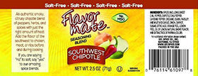 Flavor Mate No Salt Table Blend jar closeup enhances everyday meals with warm spice depth.