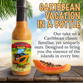 Flavor Pirate Spicy Delight bottle-pour showing smooth pour and balanced heat.