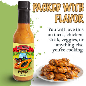Flavor Pirate Spicy Delight pizza-slice pairing adds vibrant flavor to pizza.