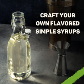 Flavor Valley Key Lime Concentrate added to a sparkling soda for zing.