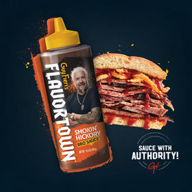 Flavortown gluten-free label on bottle appeals to mindful grillers