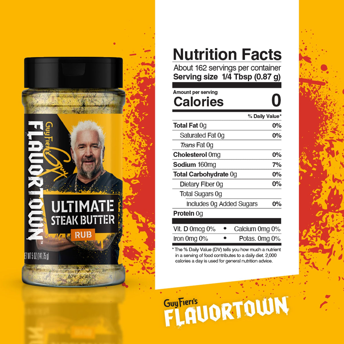 Gluten-free Flavortown blend delivers consistent seasoning in everyday meals