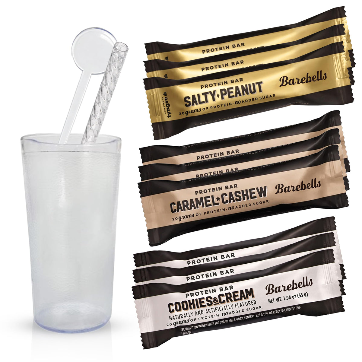Barebells Salty Peanut bar close-up showing protein-rich flavor