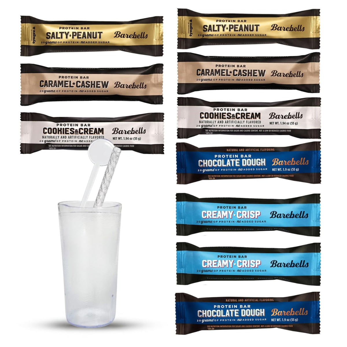Flexfinity BPA-free reusable cup with straw for shakes and hydration