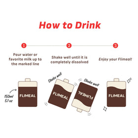 Flimeal 7-pack packaging showcases value and ready-to-use shakes.