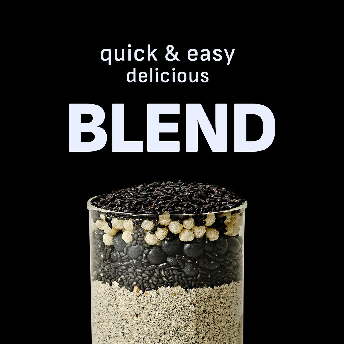 Flimeal Black Sesame pouch-7-serving for portable protein on busy mornings.