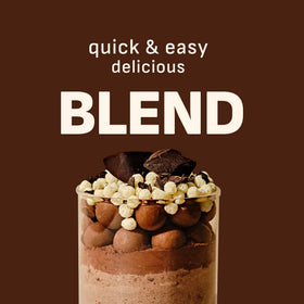Flimeal black sesame shake features rich flavor and low sugar