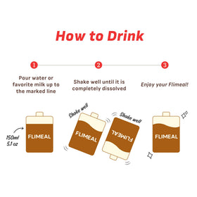 FLIMEAL Brown 17Grains convenient 7-serving pouch for busy mornings