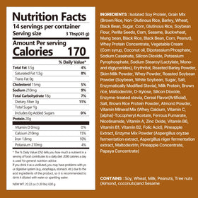 Flimeal Brown crunchy protein balls detail for texture and energy